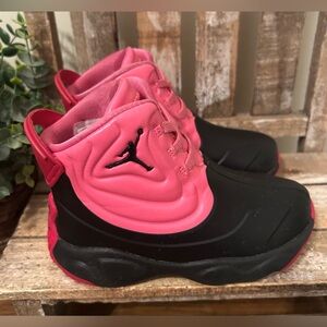Kids Nike Jordan Drip 23 PS Trainers CT5799 600 Pink/Black Size 10C